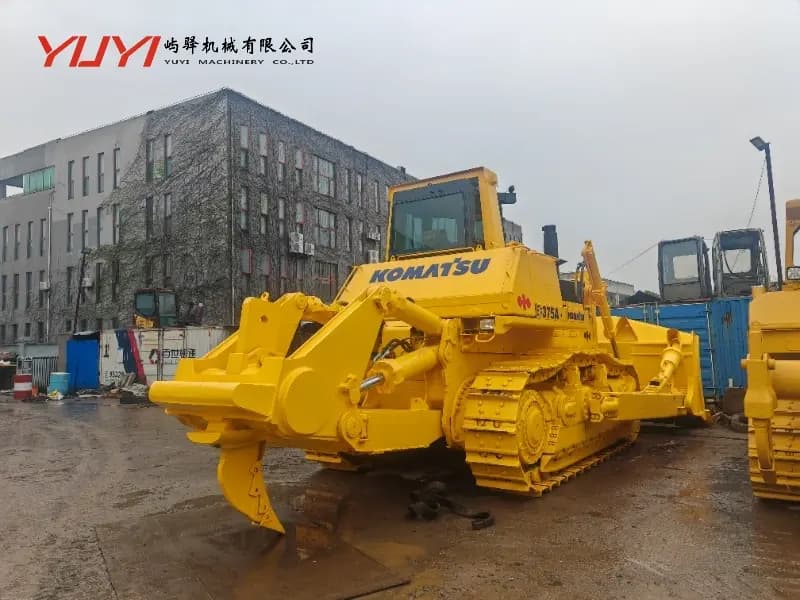 Used Bulldozer KOMATSU D375A Hot Sale 74-ton Best Seller Used KOMATSU Japan Stock KOMATSU D375A Good Working Condition