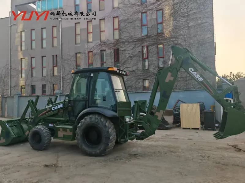 Used CASE 580M Backhoe Loader Original Second Hand CASE 580M 4×4 Genuine Undercarriage case 580M 580K Backhoe Loader Cheap