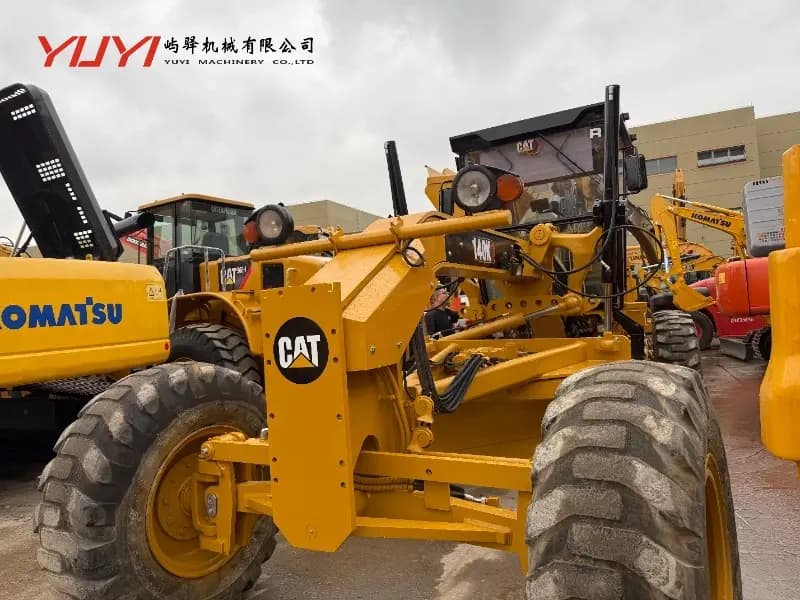 Used Cat 140K Motor Grader Low Hours Excellent Mechanical Condition Ready to Work Original Cat 140K Motor Grader