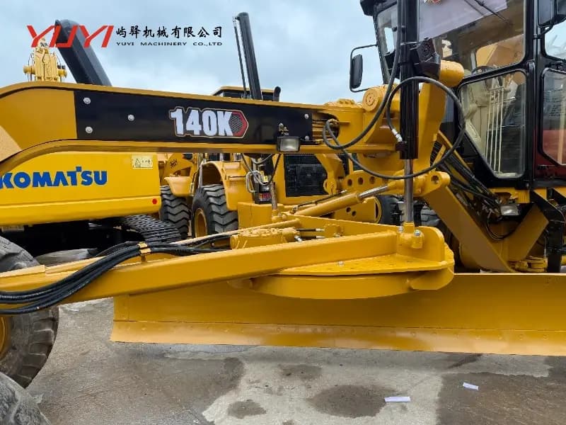 Used Cat 140K Motor Grader Low Hours Excellent Mechanical Condition Ready to Work Original Cat 140K Motor Grader