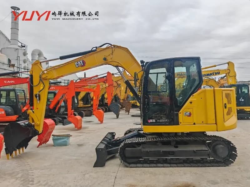 Used Cat 307.5 Mini Excavator Original Cat 307.5 Excavator Secondhand Cat 307.5 Construction Equipment Used Cat 307.5 Hydraulic Excavator