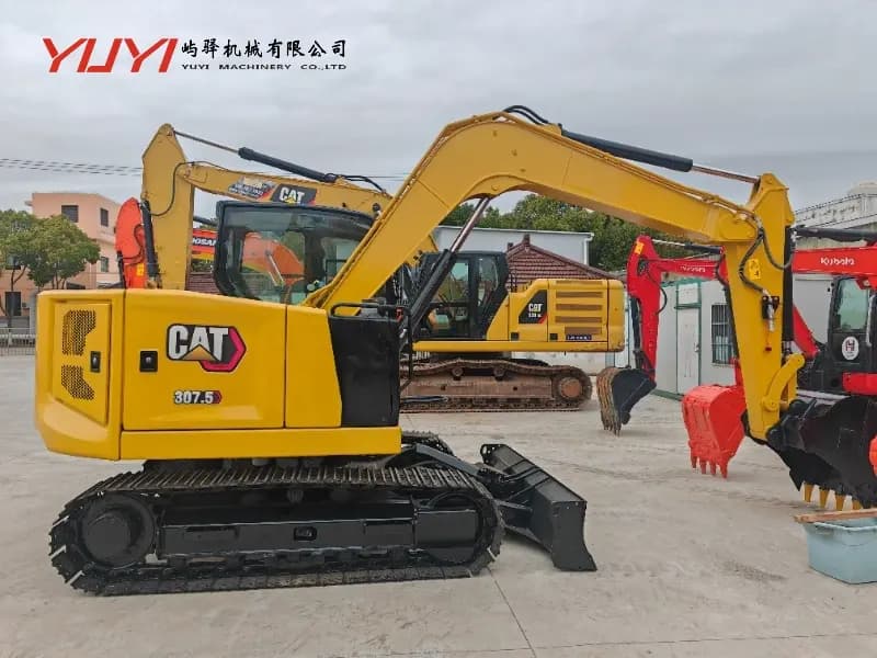 Used Cat 307.5 Mini Excavator Original Cat 307.5 Excavator Secondhand Cat 307.5 Construction Equipment Used Cat 307.5 Hydraulic Excavator