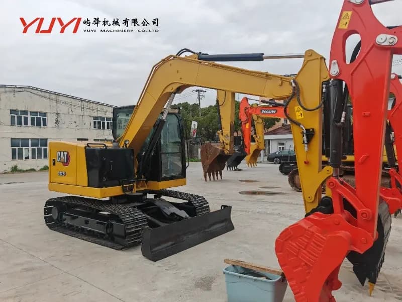 Used Cat 307.5 Mini Excavator Original Cat 307.5 Excavator Secondhand Cat 307.5 Construction Equipment Used Cat 307.5 Hydraulic Excavator
