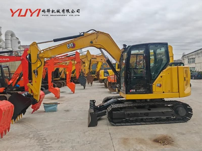 Used Cat 307.5 Mini Excavator Original Cat 307.5 Excavator Secondhand Cat 307.5 Construction Equipment Used Cat 307.5 Hydraulic Excavator