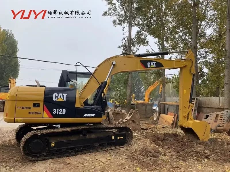 Used Cat 312D Excavator Caterpillar Original Mini Excavator in Good Condition