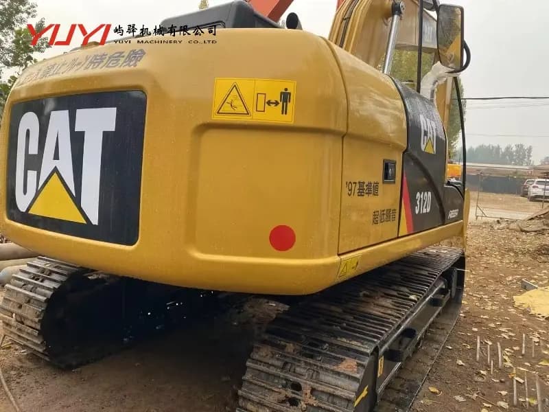 Used Cat 312D Excavator Caterpillar Original Mini Excavator in Good Condition