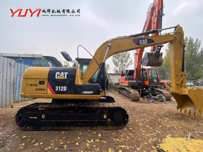 Used Cat 312D Excavator Caterpillar Original Mini Excavator in Good Condition