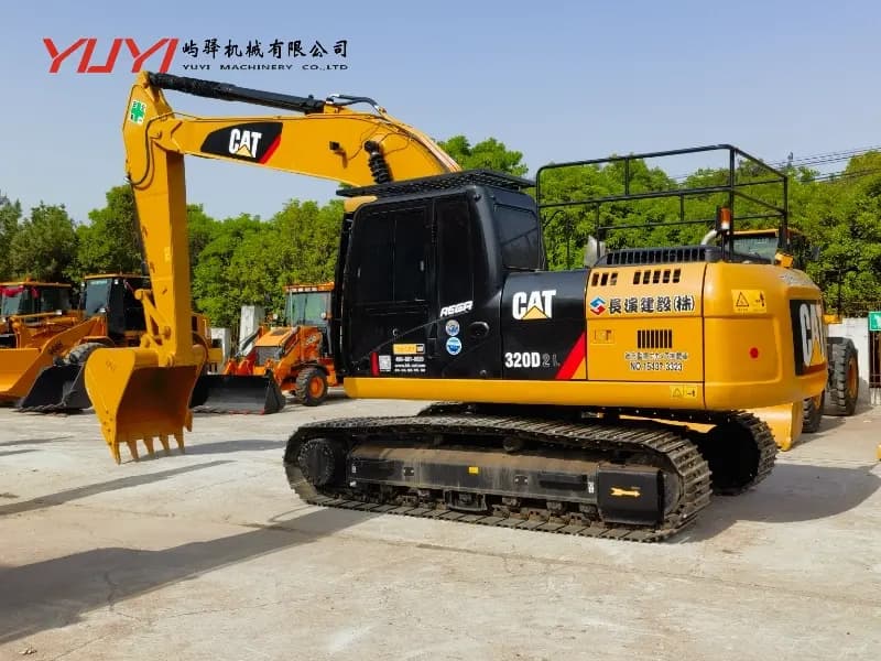 Used Cat 320d Excavator Caterpillar 320d2 325D 330d Second-Hand Crawler Excavator 20 Ton Digger Original Medium 323D 326D Excavator