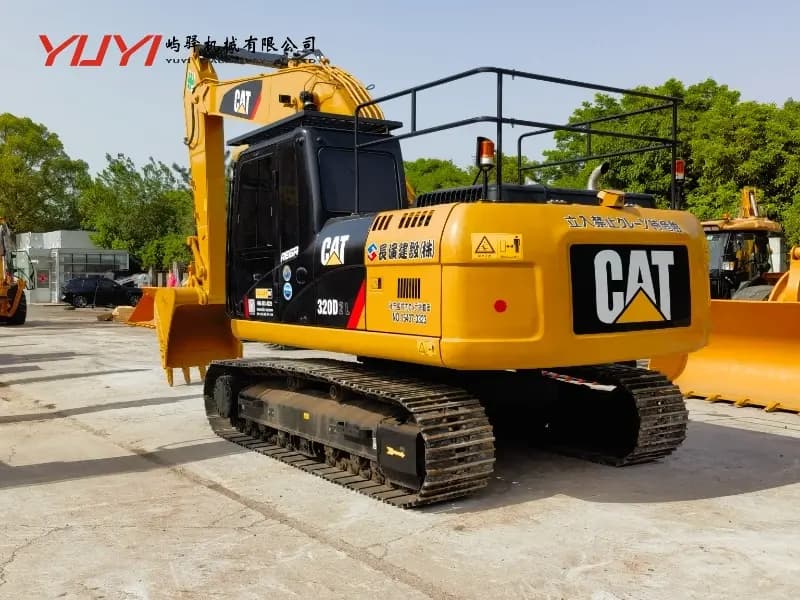 Used Cat 320d Excavator Caterpillar 320d2 325D 330d Second-Hand Crawler Excavator 20 Ton Digger Original Medium 323D 326D Excavator