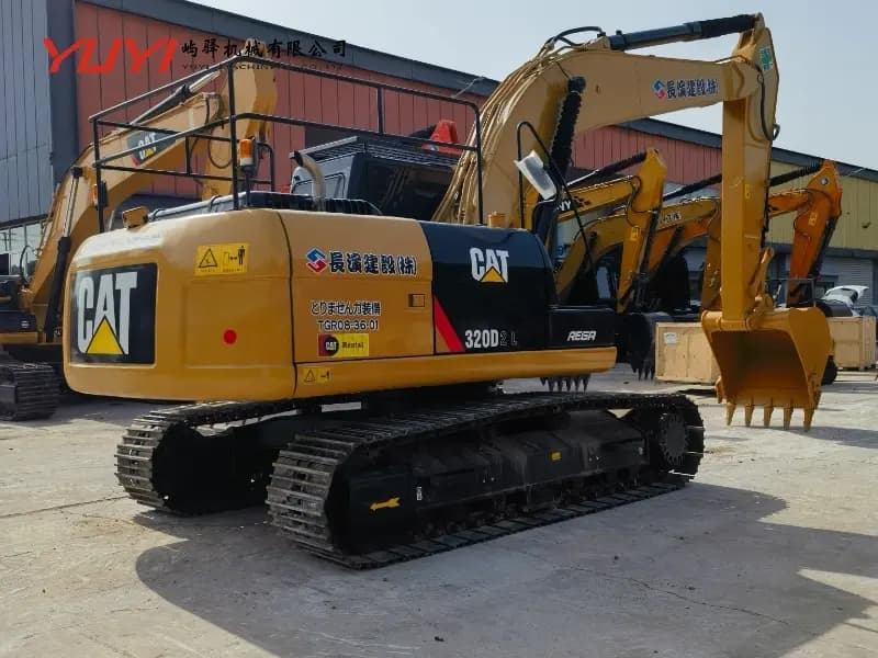 Used Cat 320d Excavator Caterpillar 320d2 325D 330d Second-Hand Crawler Excavator 20 Ton Digger Original Medium 323D 326D Excavator