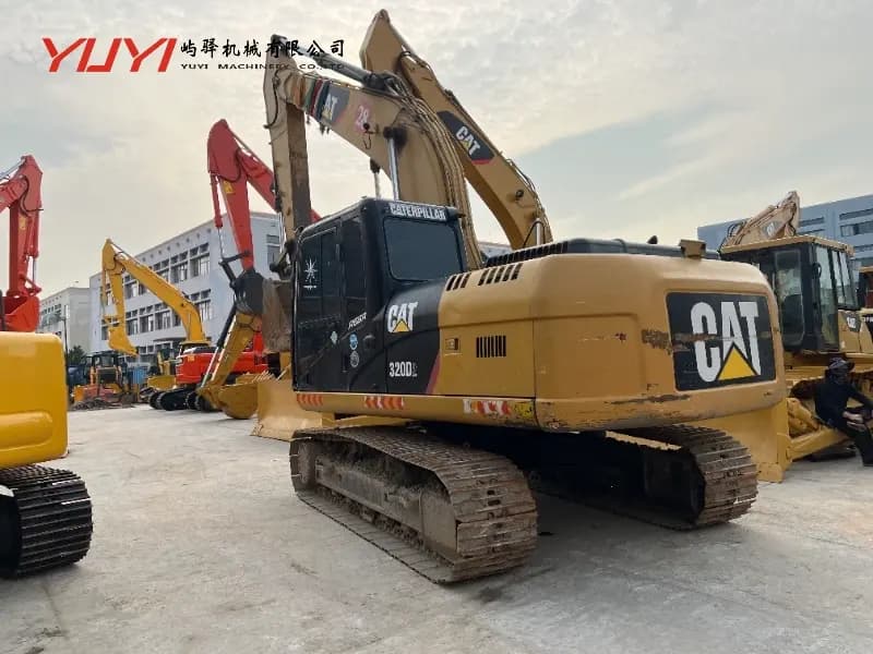 Used Cat 320d2 Excavators Cat 320d 320dl 320d2 320c Digger Machine Earthmoving Heavy Machinery for Construction