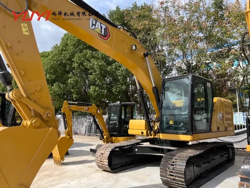 Used Cat 323 Excavator Caterpillar 320d2 325D 330d Second-Hand Crawler Excavator 20 Ton Digger Original Medium 323D 326D Excavator