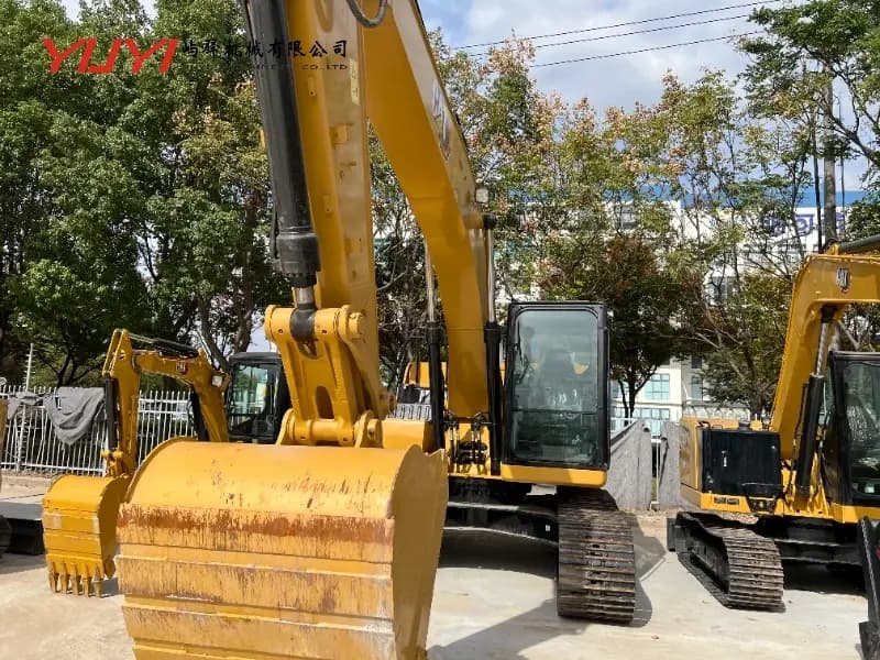 Used Cat 323 Excavator Caterpillar 320d2 325D 330d Second-Hand Crawler Excavator 20 Ton Digger Original Medium 323D 326D Excavator