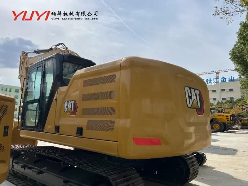 Used Cat 323 Excavator Caterpillar 320d2 325D 330d Second-Hand Crawler Excavator 20 Ton Digger Original Medium 323D 326D Excavator