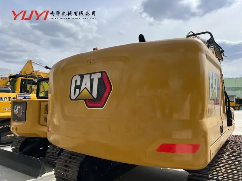 Used Cat 323 Excavator Caterpillar 320d2 325D 330d Second-Hand Crawler Excavator 20 Ton Digger Original Medium 323D 326D Excavator
