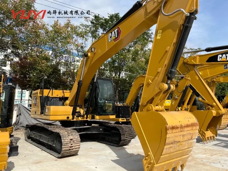 Used Cat 323 Excavator Caterpillar 320d2 325D 330d Second-Hand Crawler Excavator 20 Ton Digger Original Medium 323D 326D Excavator