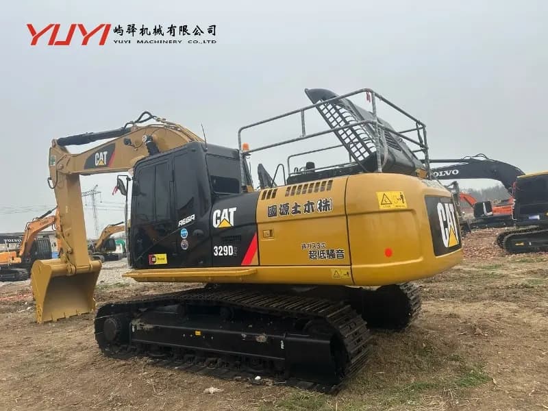 Used Cat 329d2 Excavator Caterpillar Original Large Excavator Construction Machinery