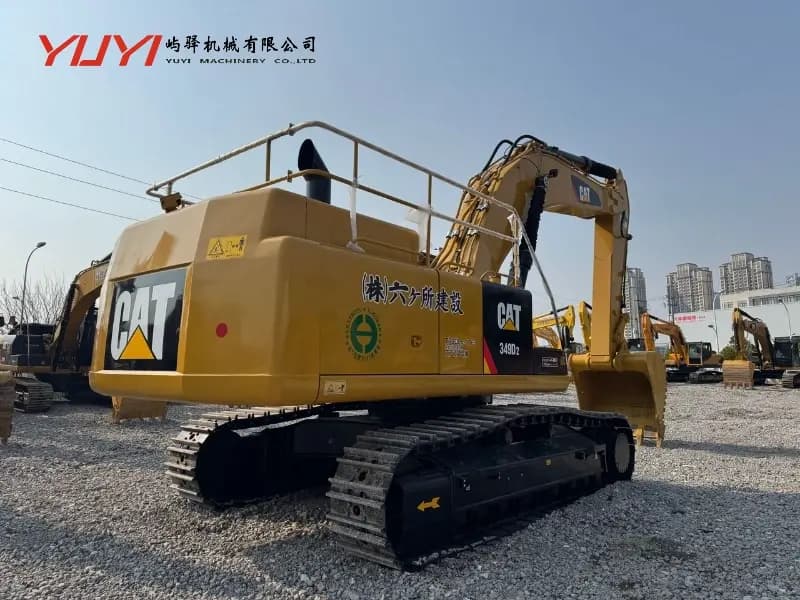 Used Cat 349d2 Excavator Caterpillar Large Original Excavator in Good Condition Construction Machinery