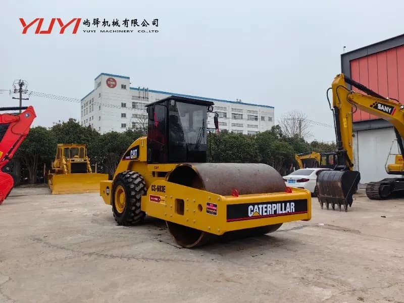 Used Cat CS683e Original Rode Roller Caterpillar Medium Roller in Good Condition Used Compactors Cat Caterpillar CS683e Original Roller
