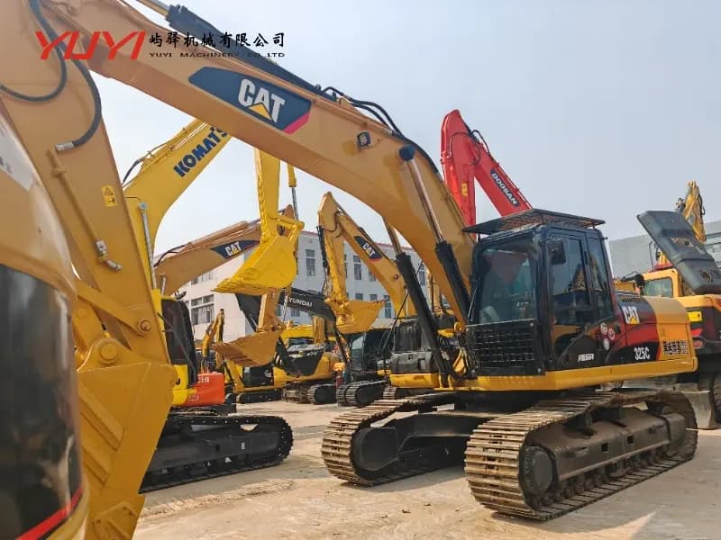 Used Cat Caterpillar 325c Excavator Second Hand 25 Ton Caterpillar Equipment Cat 325 Excavator