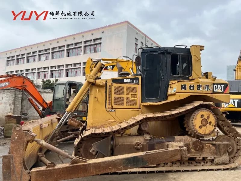 Used Cat D6r-3 Bulldozer Well-Maintained Strong Running Good Undercarriage All Original Cat D6r Cheap Durable
