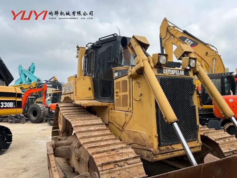 Used Cat D6r-3 Bulldozer Well-Maintained Strong Running Good Undercarriage All Original Cat D6r Cheap Durable