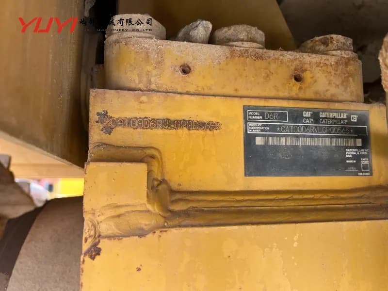 Used Cat D6r-3 Bulldozer Well-Maintained Strong Running Good Undercarriage All Original Cat D6r Cheap Durable