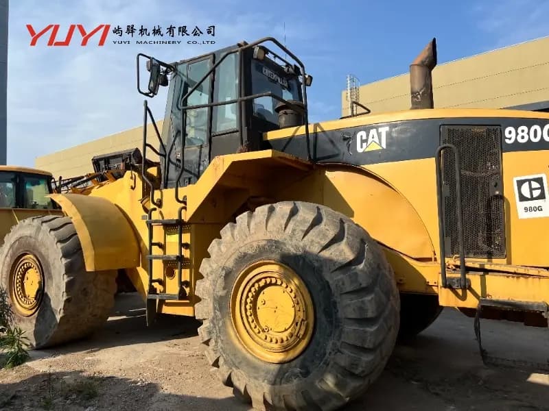 Used Caterpillar 980g Loader Second-Hand Cat Loader 988b 980c 980f 980g 980h 966h 966g 950f 966e 938g Front Loader