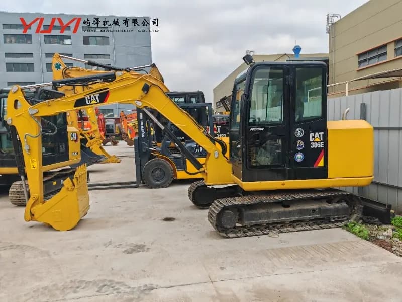 Used Caterpillar Cat 306e Mini Excavator Second-Hand Original Mini Cat Excavator in Good Condition 6 Tons Mini Excavator Original From Japan