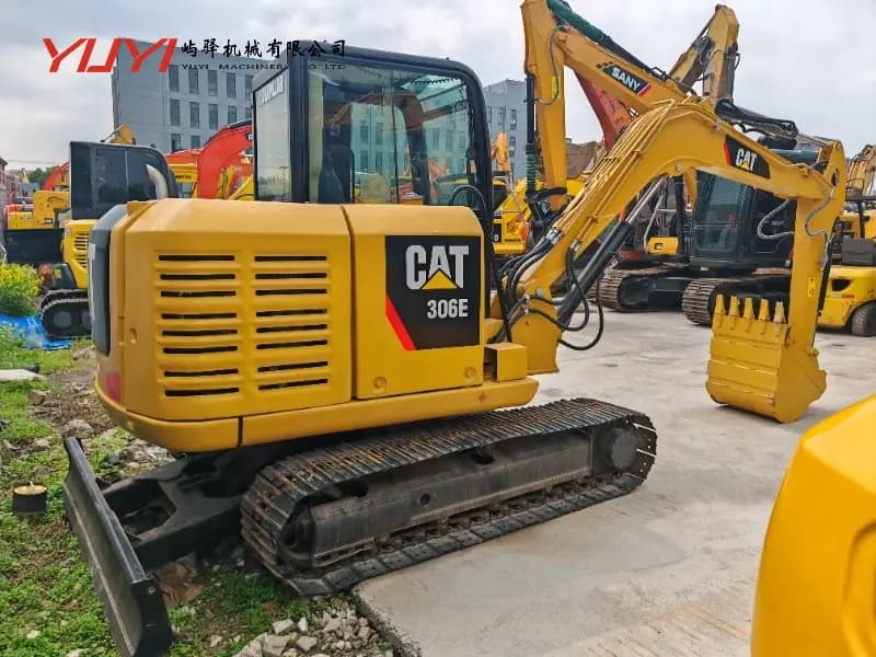 Used Caterpillar Cat 306e Mini Excavator Second-Hand Original Mini Cat Excavator in Good Condition 6 Tons Mini Excavator Original From Japan