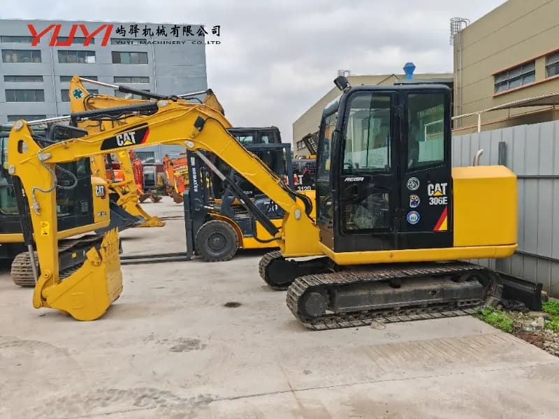 Used Caterpillar Cat 306e Mini Excavator Second-Hand Original Mini Cat Excavator in Good Condition 6 Tons Mini Excavator Original From Japan