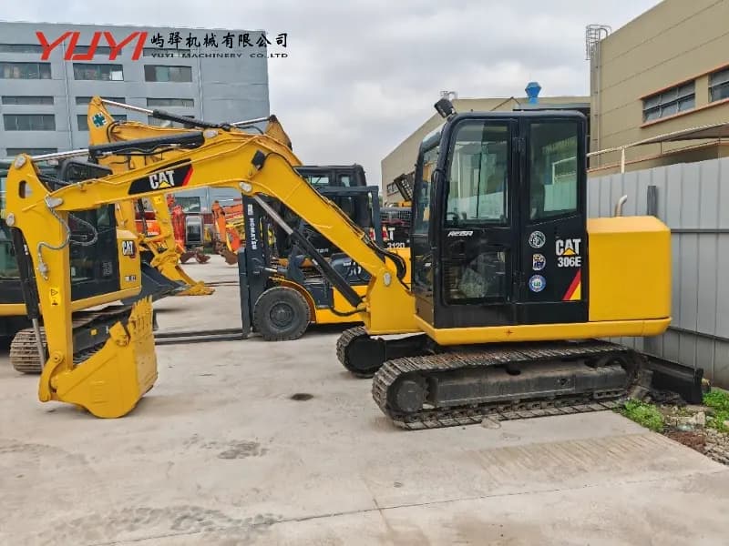 Used Caterpillar Cat 306e Mini Excavator Second-Hand Original Mini Cat Excavator in Good Condition 6 Tons Mini Excavator Original From Japan