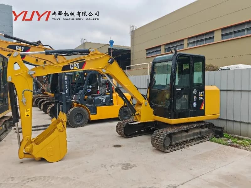Used Caterpillar Cat 306e Mini Excavator Second-Hand Original Mini Cat Excavator in Good Condition 6 Tons Mini Excavator Original From Japan
