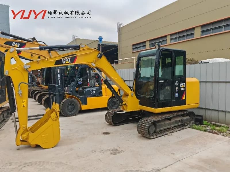 Used Caterpillar Cat 306e Mini Excavator Second-Hand Original Mini Cat Excavator in Good Condition 6 Tons Mini Excavator Original From Japan