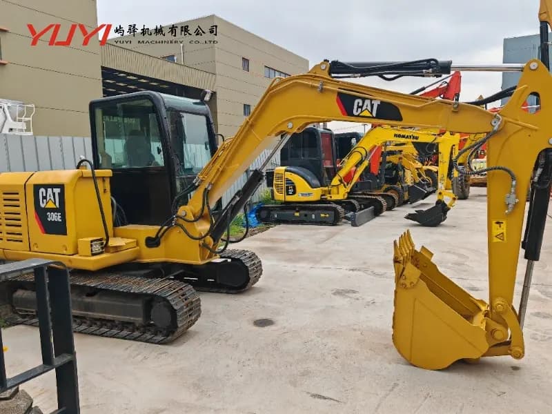 Used Caterpillar Cat 306e Mini Excavator Second-Hand Original Mini Cat Excavator in Good Condition 6 Tons Mini Excavator Original From Japan