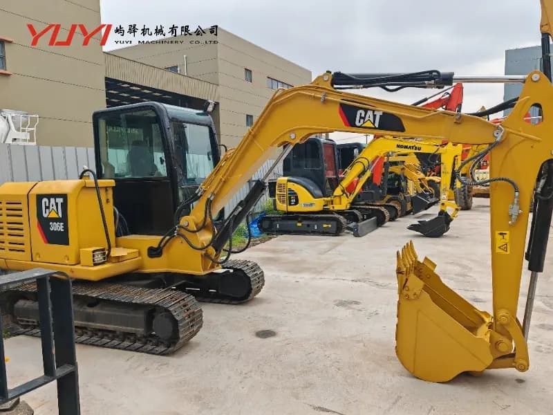 Used Caterpillar Cat 306e Mini Excavator Second-Hand Original Mini Cat Excavator in Good Condition 6 Tons Mini Excavator Original From Japan