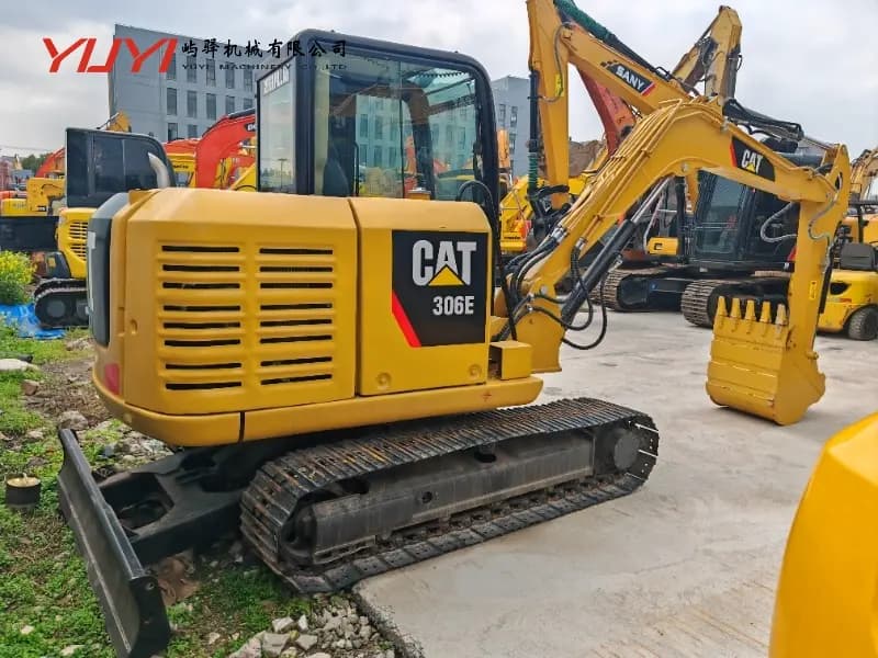 Used Caterpillar Cat 306e Mini Excavator Second-Hand Original Mini Cat Excavator in Good Condition 6 Tons Mini Excavator Original From Japan