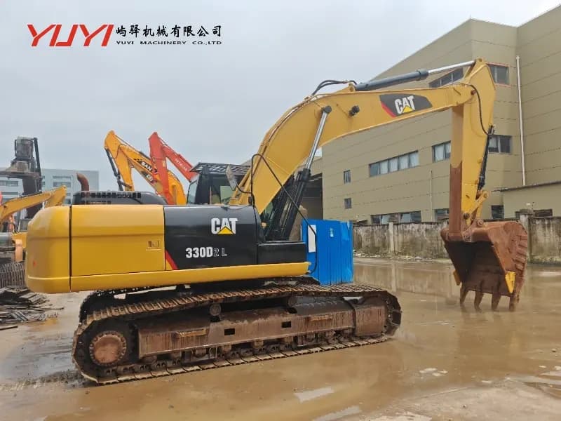 Used Caterpillar Cat 330d2l Excavator Original Paint 2018 Caterpillar 330d Excavator 30 Tons Large Excavator in Good Condition