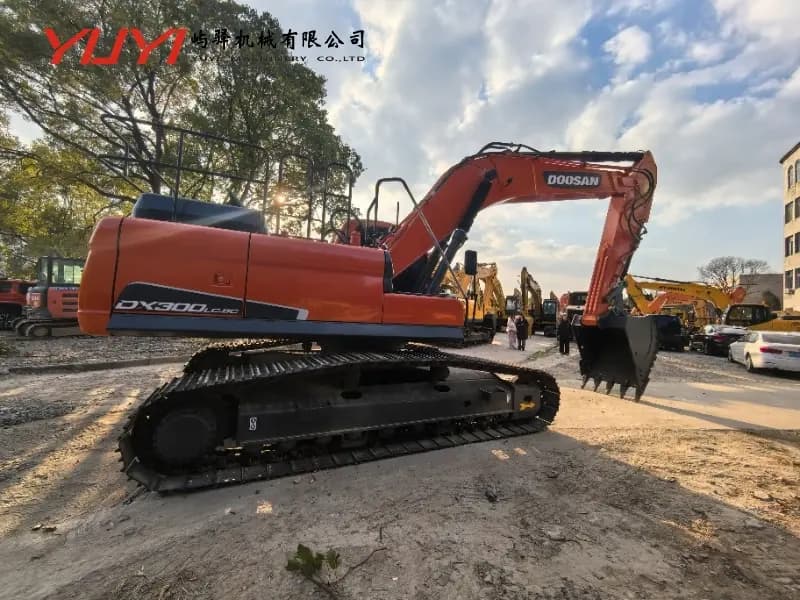 Used Doosan Dx300LC-9c Excavator Korea Original Doosan Dx225 Dx260 Dx300 Dx340 Excavator Good Condition