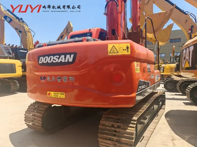 Used Doosan Excavators Original Doosan Dx140LC-9c Excavator Original Excavators From South Korea Hot
