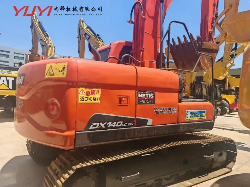Used Doosan Excavators Original Doosan Dx140LC-9c Excavator Original Excavators From South Korea Hot