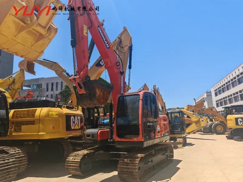 Used Doosan Excavators Original Doosan Dx140LC-9c Excavator Original Excavators From South Korea Hot