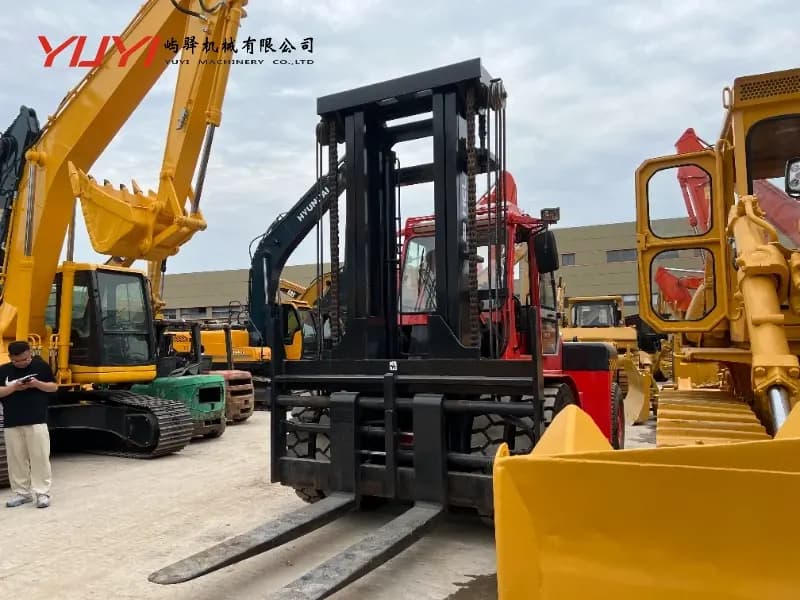 Used Heli 160 Forklift OEM Parts Hot Sale Low Hours 16 Ton Capacity Secondhand Heli Cpcd160 Forklift 16t Fork Lift for Sale