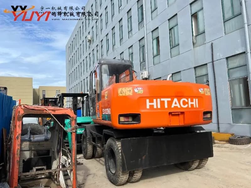 Used Hitachi Ex100d Wheel Excavator Second Hand Hitachi Ex100d Original Japan Quality Hot Sale Hitachi Ex100d Excavator