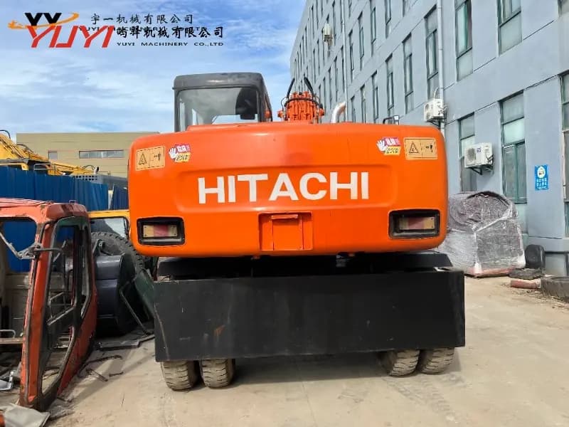 Used Hitachi Ex100d Wheel Excavator Second Hand Hitachi Ex100d Original Japan Quality Hot Sale Hitachi Ex100d Excavator