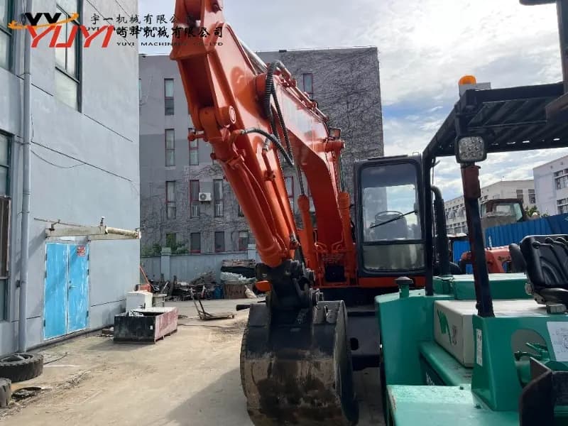 Used Hitachi Ex100d Wheel Excavator Second Hand Hitachi Ex100d Original Japan Quality Hot Sale Hitachi Ex100d Excavator