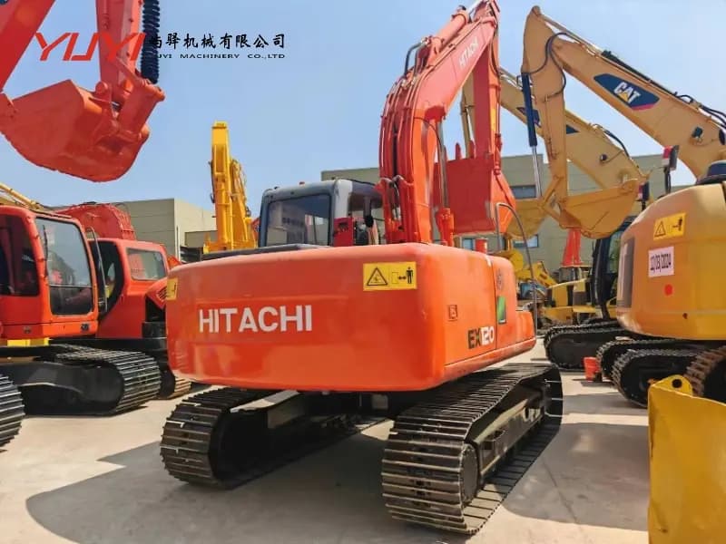 Used Hitachi Ex120 Excavator Orginal Mini 12 Tons Excavator From Japan Hot Selling