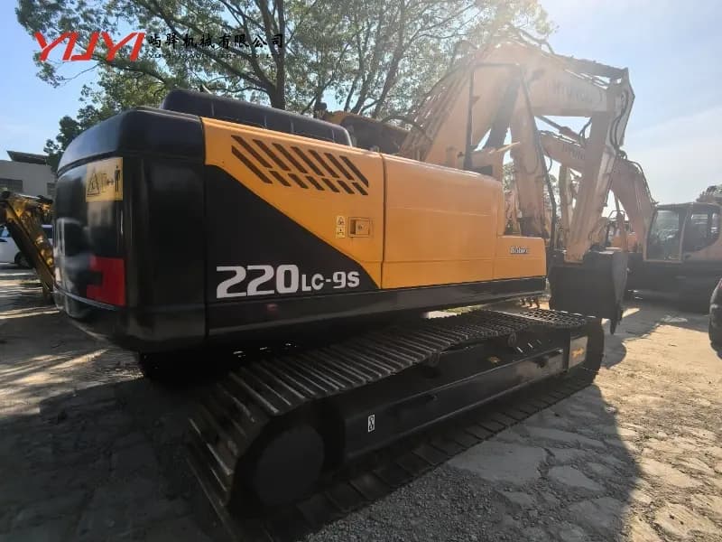 Used Hyundai 220LC-9s Excavator Hyundai Crawler Digger Machinery Original From Korea