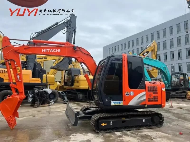 Used Japan Original Used Mini Excavator Hitachi Zx60 Hydraulic Crawler Digger 6 Tons Mini Excavator Hitachi Zx60 for Sale
