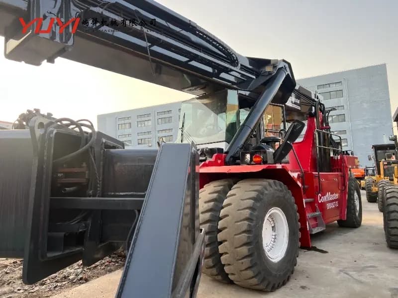 Used Kalmar DRS4527 Reach Stacker Original Second Hand Kalmar DRS4527-45T Genuine Parts Original Kalmar DRS4527 Reachstacker